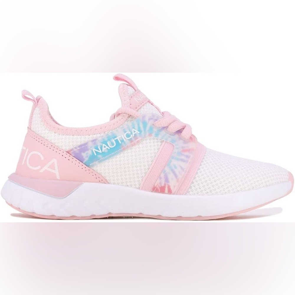 Girls size 1 pink Nautica sneakers NWOT